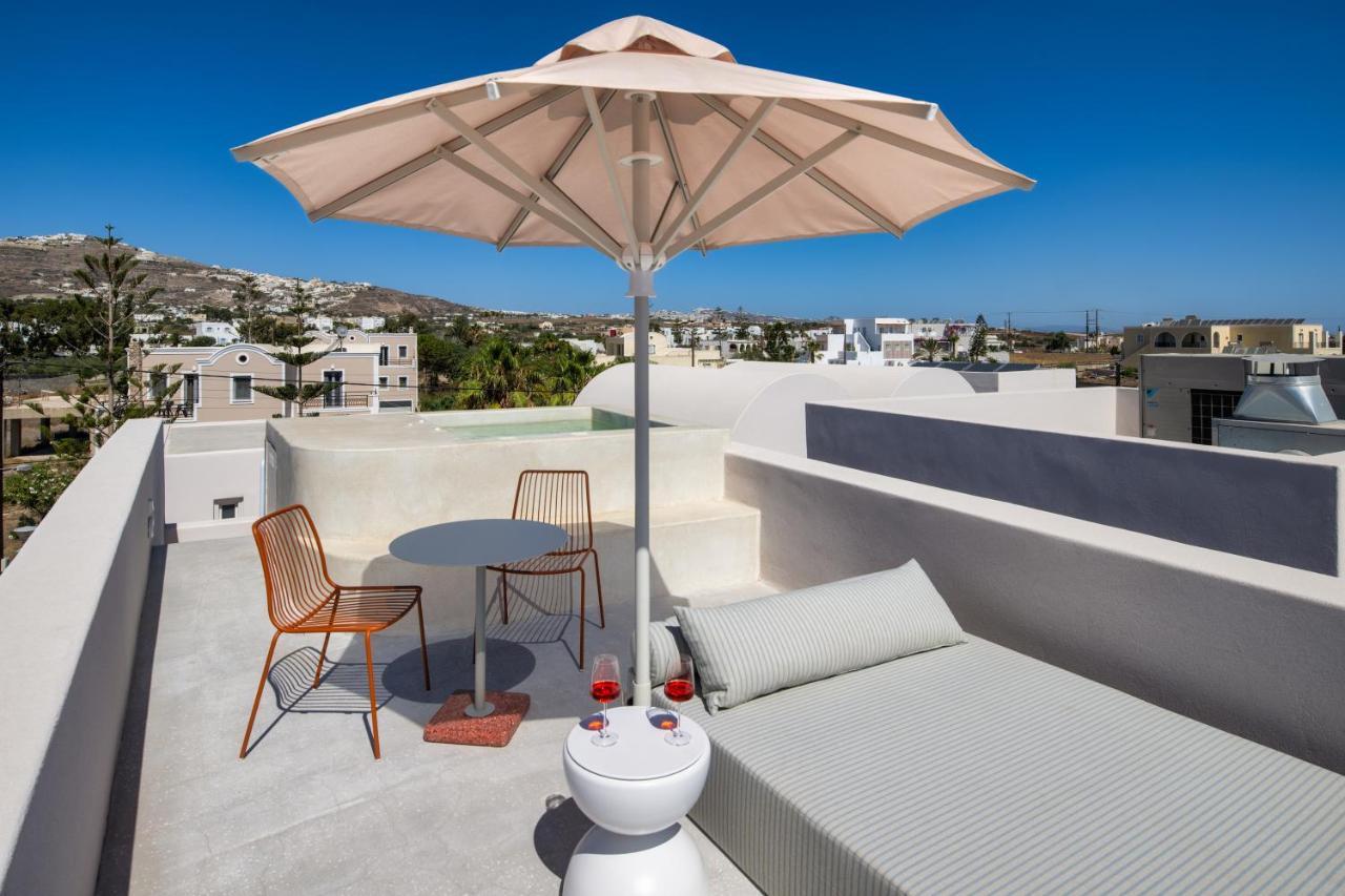 Viva Nove Suites Kamari  Ngoại thất bức ảnh