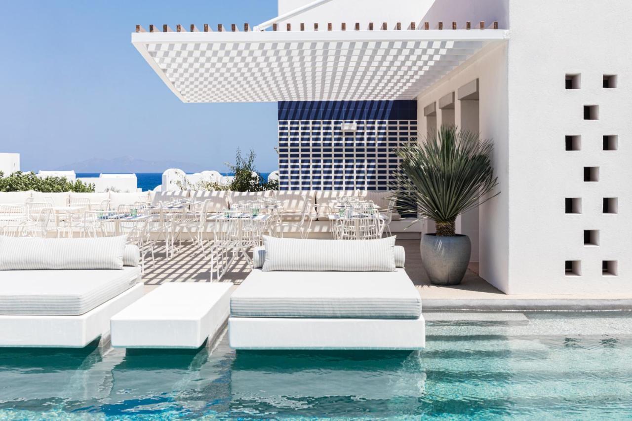 Viva Nove Suites Kamari  Ngoại thất bức ảnh